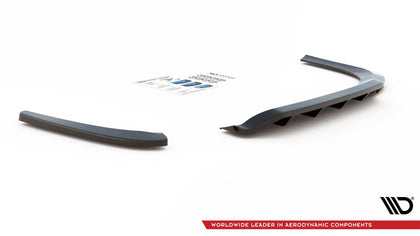Maxton rear splitter til Volkswagen Passat CC – blank sort – billede 5 af 6