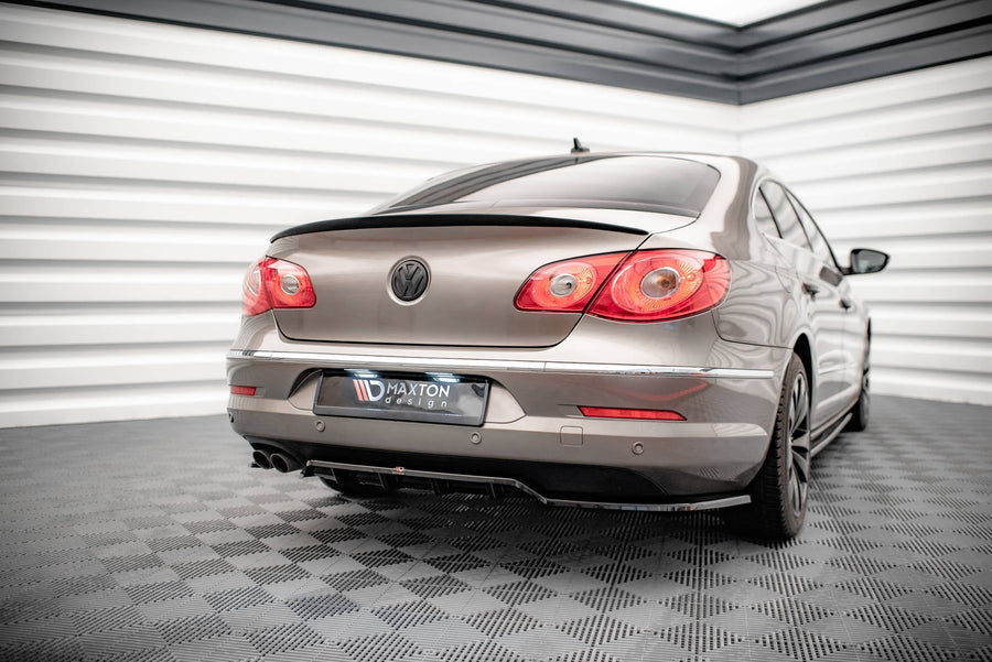 Maxton rear splitter til Volkswagen Passat CC – blank sort – billede 1 af 6