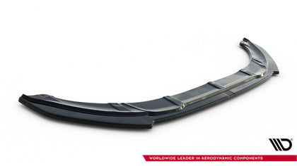 Maxton frontsplitter til Mini Cooper S F56 / F56 Facelift – blank sort – billede 4 af 5