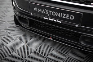 Maxton frontsplitter til Mini Cooper S F56 / F56 Facelift – blank sort – billede 3 af 5