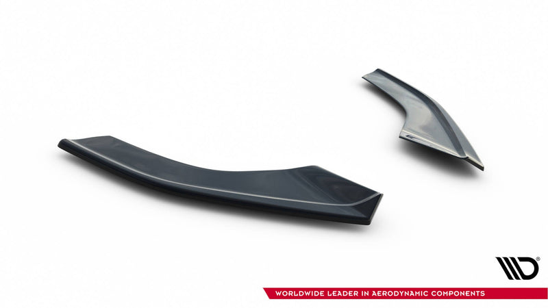 Maxton frontsplitter til Volkswagen Golf R / R-Line Mk7 Facelift – blank sort – billede 5 af 6