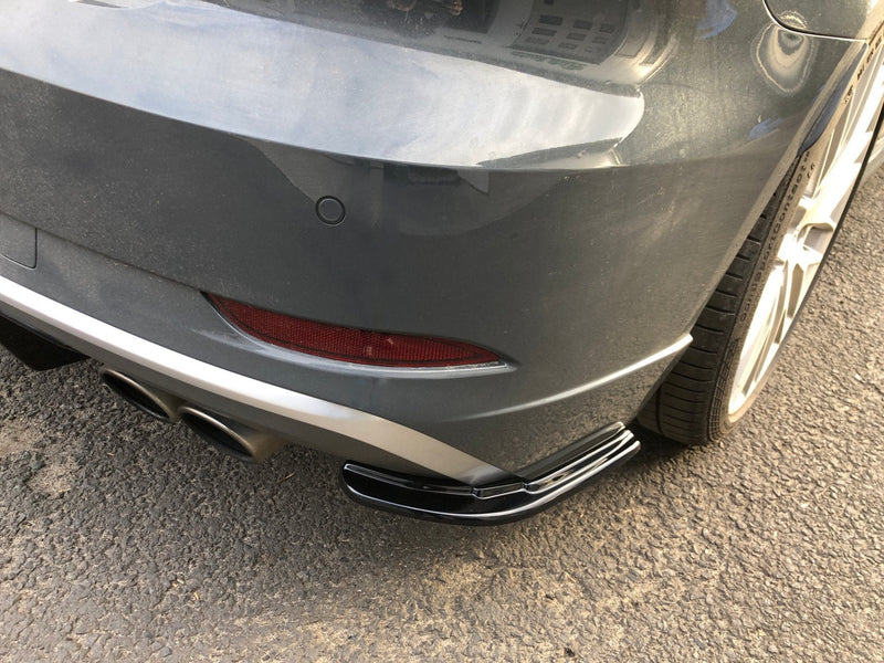 Maxton side splitters til Audi S3 8v Facelift – blank sort – billede 3 af 3
