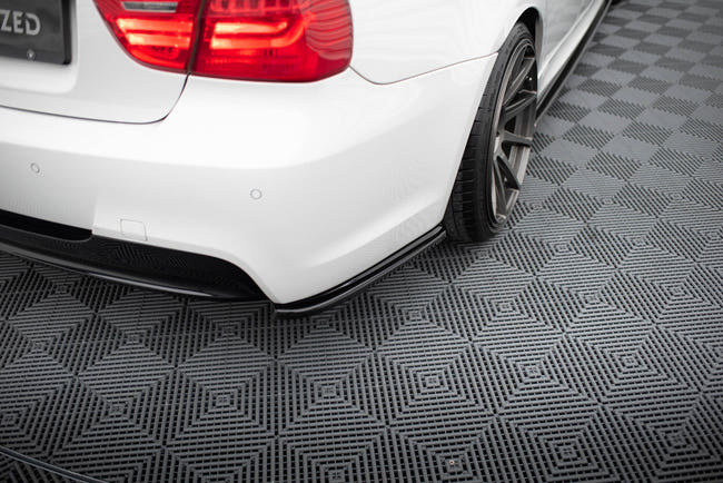 Maxton side splitters til BMW 3 E90 Mpack – blank sort – billede 1 af 5