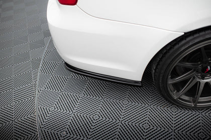 Maxton Rear Side Splitters BMW 3 E90 Mpack - Gloss Black