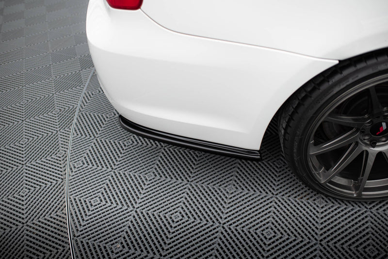 Maxton Rear Side Splitters BMW 3 E90 Mpack - Gloss Black