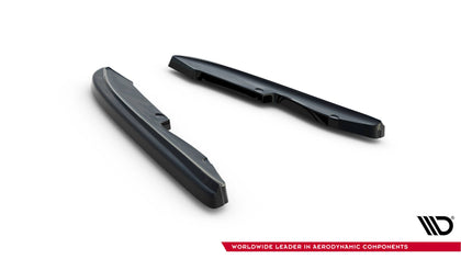 Maxton Rear Side Splitters BMW 3 E90 Mpack - Gloss Black