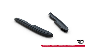 Maxton Rear Side Splitters BMW 3 E90 Mpack - Gloss Black