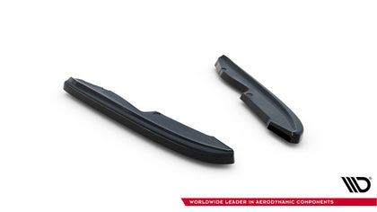 Maxton Rear Side Splitters BMW 3 E90 Mpack - Gloss Black