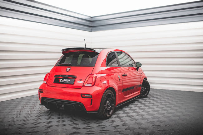 Maxton side splitters til Abarth 595 Mk1 Facelift – blank sort – billede 2 af 5