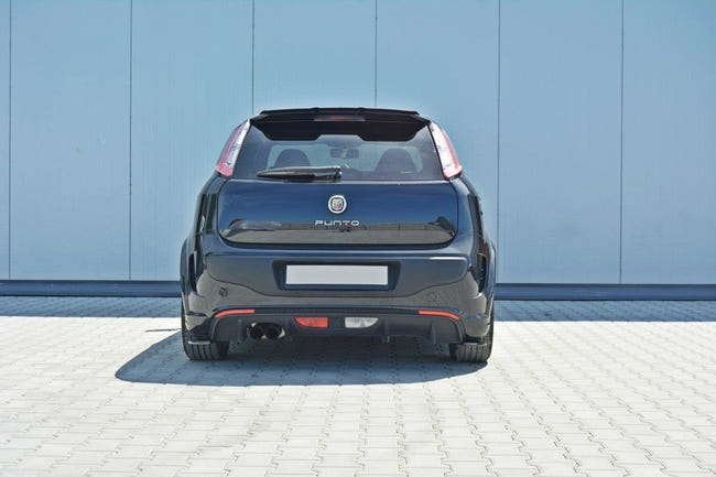 Maxton side splitters til Abarth Punto Evo – blank sort – billede 2 af 6