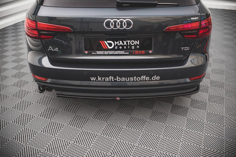 Maxton side splitters til Audi A4 B9 – blank sort – billede 3 af 5