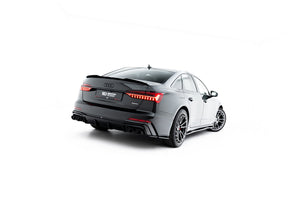 Maxton side splitters til Audi A6 S-Line / S6 C8 / C8 Facelift – blank sort – billede 3 af 6