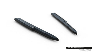 Maxton side splitters til Audi A6 S-Line / S6 C8 / C8 Facelift – blank sort – billede 5 af 6