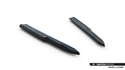 Maxton side splitters til Audi A6 S-Line / S6 C8 / C8 Facelift – blank sort – billede 5 af 6