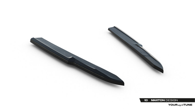 Maxton side splitters til Audi A6 S-Line / S6 C8 / C8 Facelift – blank sort – billede 5 af 6