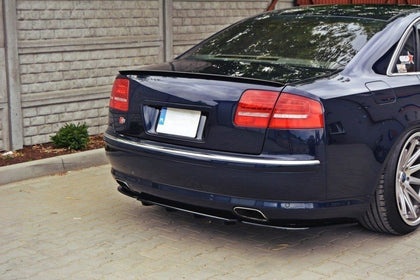 Maxton Rear Side Splitters Audi S8 D3 - Gloss Black