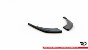 Maxton Rear Side Splitters Audi Q8 S-Line - Gloss Black