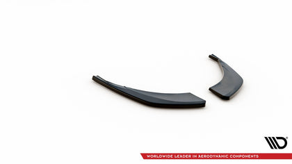 Maxton Rear Side Splitters Audi Q8 S-Line - Gloss Black