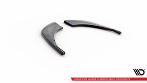 Maxton Rear Side Splitters Audi Q8 S-Line - Gloss Black