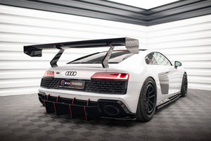 Maxton side splitters til Audi R8 Mk2 Facelift – blank sort – billede 2 af 6