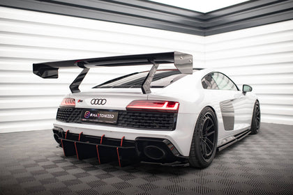 Maxton side splitters til Audi R8 Mk2 Facelift – blank sort – billede 2 af 6