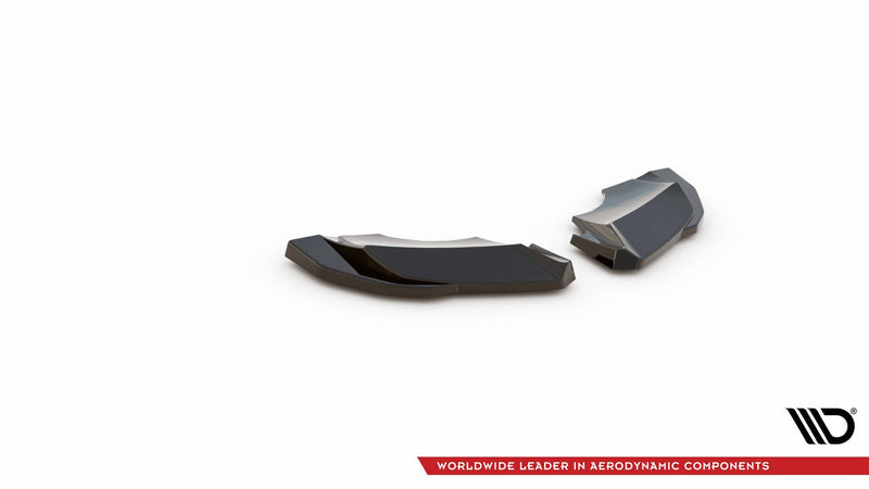 Maxton side splitters til Audi R8 Mk2 Facelift – blank sort – billede 5 af 6