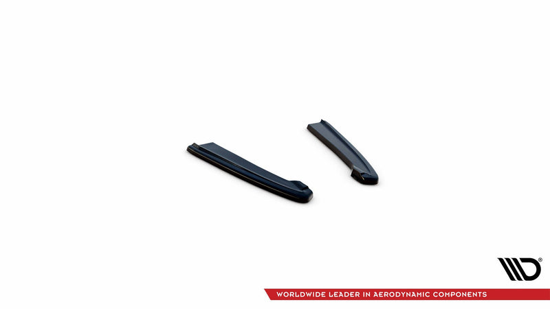 Maxton Rear Side Splitters Audi RS4 B9 Avant - Gloss Black