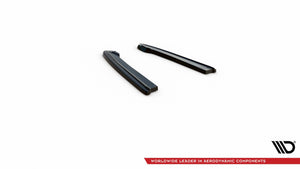Maxton Rear Side Splitters Audi RS4 B9 Avant - Gloss Black
