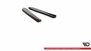 Maxton Rear Side Splitters Audi RS5 F5 Facelift - Gloss Black