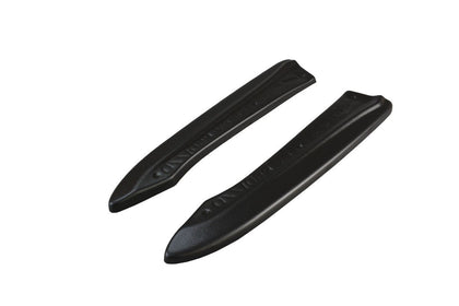 Maxton Rear Side Splitters Audi RS6 C6 Avant - Gloss Black