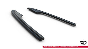 Maxton Rear Side Splitters Audi RS6 C7 / C7 Fl - Gloss Black