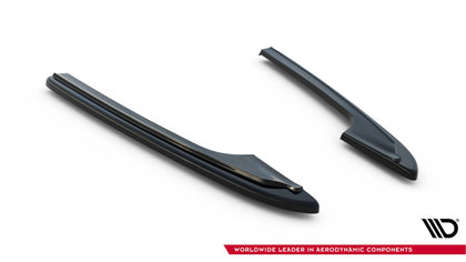 Maxton Rear Side Splitters Audi RS6 C7 / C7 Fl - Gloss Black