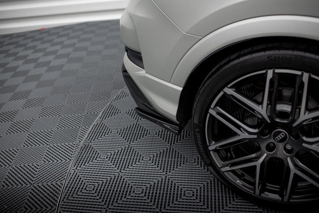 Maxton Rear Side Splitters Audi RSq3 F3 - Gloss Black