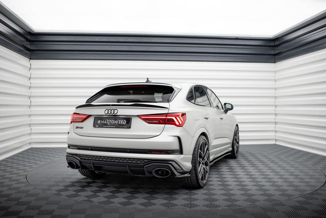 Maxton Rear Side Splitters Audi RSq3 F3 - Gloss Black