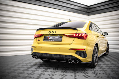 Maxton side splitters til Audi S3 Sedan 8Y – blank sort – billede 2 af 5
