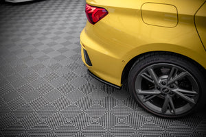 Maxton side splitters til Audi S3 Sedan 8Y – blank sort – billede 3 af 5