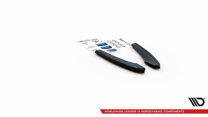Maxton side splitters til Audi S3 Sedan 8Y – blank sort – billede 4 af 5