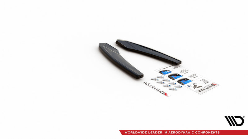 Maxton side splitters til Audi S3 Sedan 8Y – blank sort – billede 5 af 5