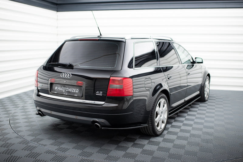 Maxton Rear Side Splitters Audi S6 C5 - Gloss