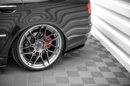 Maxton Rear Side Splitters Audi S8 D3 - Gloss Black
