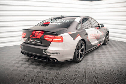 Maxton side splitters til Audi S8 D4 – blank sort – billede 3 af 5
