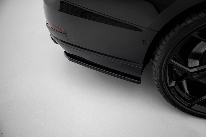 Maxton side splitters til Audi S8 D5 – blank sort – billede 3 af 6