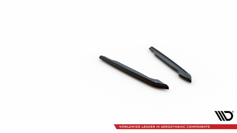 Maxton side splitters til Audi S8 D5 – blank sort – billede 5 af 6
