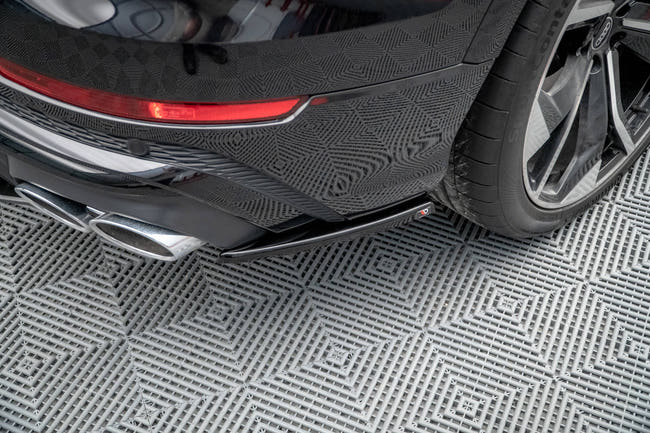 Maxton Rear Side Splitters Audi Sq8 Mk1 - Gloss Black