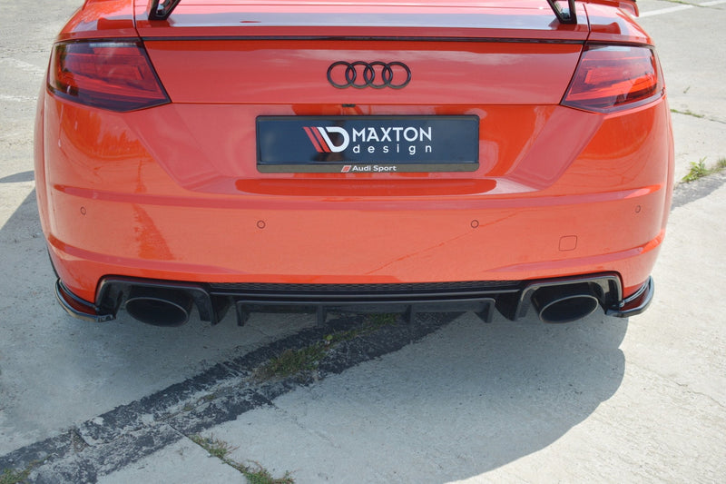 Maxton side splitters til Audi TT RS 8S – blank sort – billede 2 af 6