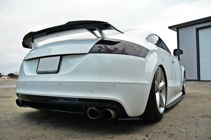 Maxton Rear Side Splitters Audi TT S 8J - Gloss Black