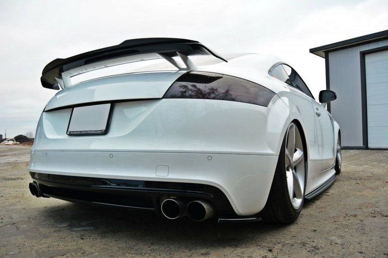 Maxton Rear Side Splitters Audi TT S 8J - Gloss Black