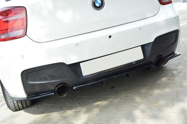 Maxton side splitters til BMW 1 F20/F21 M-Power – blank sort – billede 2 af 3