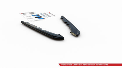 Maxton side splitters til BMW 3 E91 Facelift – blank sort – billede 7 af 8