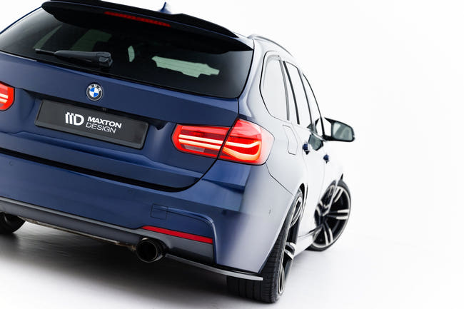 Maxton side splitters til BMW 3 M-Pack Sedan / Touring F30 / F30 Facelift / F31 / F31 Facelift – blank sort – billede 1 af 7